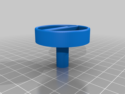 botão geladeira célula 3d print model - Mito3D