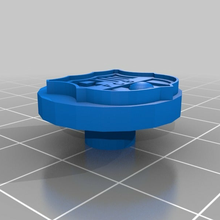 Bouton el spinner fc barcelona 3d_printing 3d print model - Mito3D