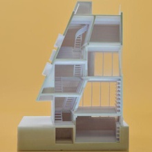 bow-wow house & atelier architecture model japanese 3d print model - Mito3D