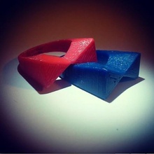 bow ring Schmuck Ringe - Zubehör 3d-Mode 3d print model - Mito3D