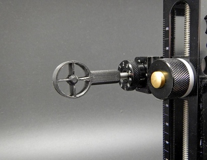 arco visión redondo punto mira 20 mm recorvar anillo tiro mundo puntería dispositivo olimpia torneo competencia 3d print model - Mito3D