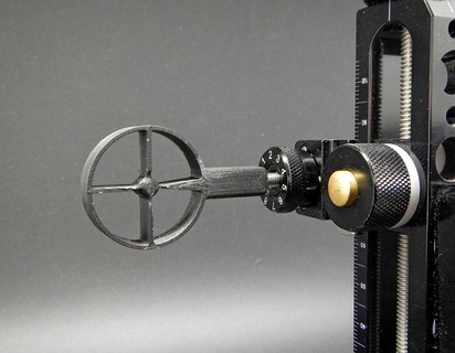 arco visión redondo punto mira 30 mm recorvar anillo tiro mundo puntería dispositivo olimpia torneo competencia 3d print model - Mito3D