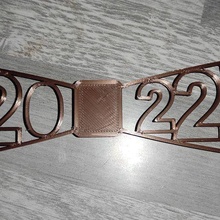 Bogen Krawatte 2022 Mode 3d print model - Mito3D