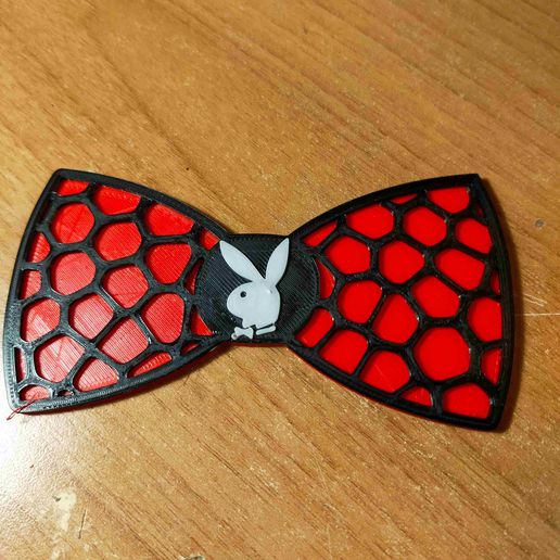 arco cravatta papillon voronoi giocare ragazzo moda papillo farfallino abito sexy fumare 3D print model - Mito3D