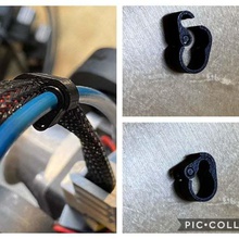 bowden et serre-câble outil de L'imprimante 3d pièces ender 3 creality le clip la pince câble serrage 3d print model - Mito3D