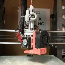 bowden & direct compatible extruder carriage x-carriage 3d_printer_extruders 3d print model - Mito3D