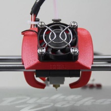 bowden taşıma fan tutucu anet a6 çeşitli yükseltme alanında doks Dük dukedoks geliştirilmiş iyileştirme pla 3d print model - Mito3D