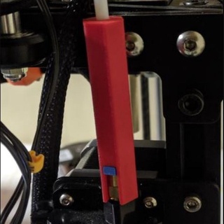 bowden tube extruder cap ender 5 3d printer parts 3d print model - Mito3D