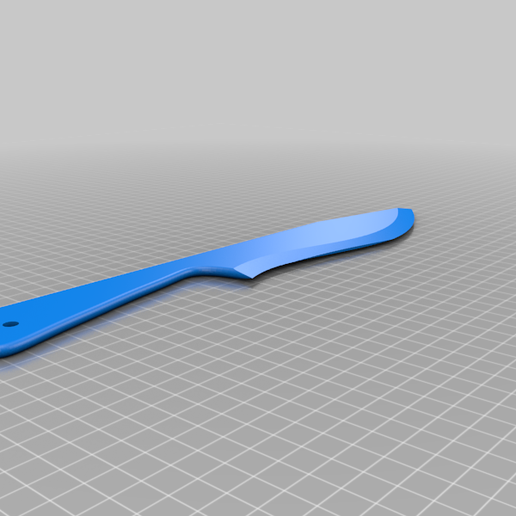 bowie couteau mode lame edc défense costume 3D print model - Mito3D