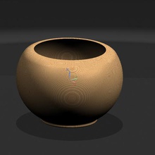 bowl home 3d print model - Mito3D