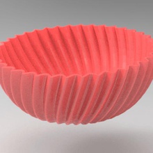 bowl home bread vases 3d print model - Mito3D