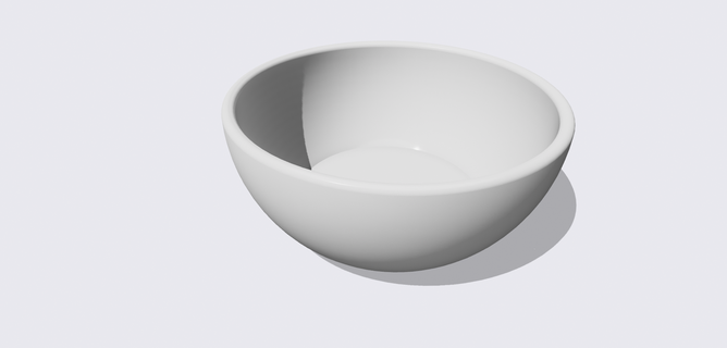 bowl decor decoration 3d print model - Mito3D