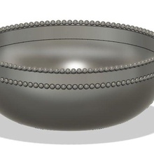 bowl 2 dish household_supplies 3d print model - Mito3D
