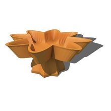 bowl flower home 3d print model - Mito3D