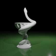 kase hygieia ev dekorasyon iç vazo lüks misafir sanat yılan calix kadehi kubbe 3d print model - Mito3D