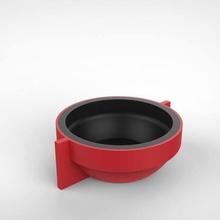 bowl mold cement flower pot 3d print model - Mito3D