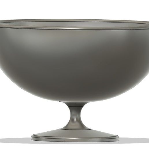bowl plain household_supplies 3D print model - Mito3D