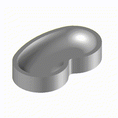 bowl ramp 3d print model - Mito3D