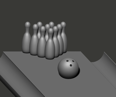 bowling bowling bowling bowling pine  3d print model - Mito3D