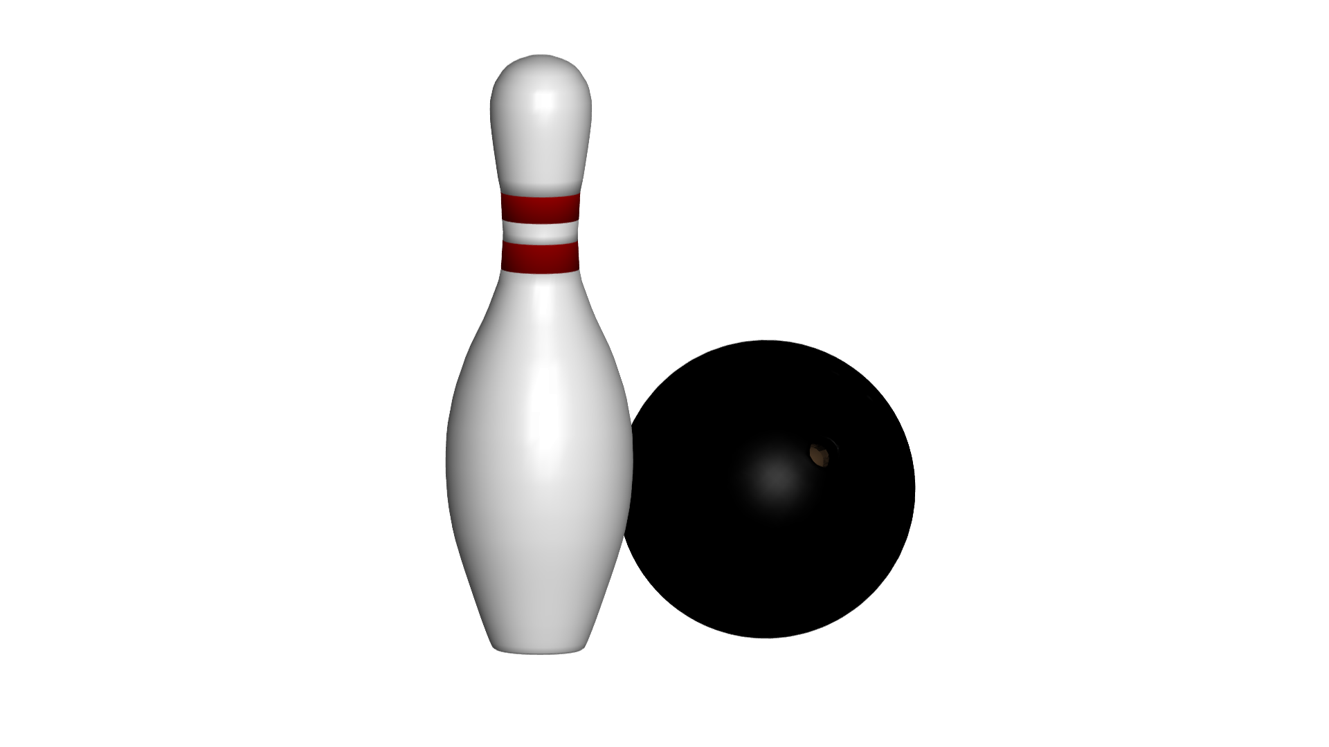 bowling - sport play ball 3D print model - Mito3D