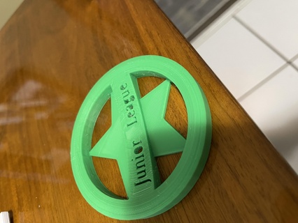 bowling ball holder circle 3d print model - Mito3D