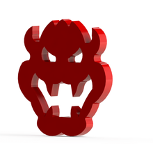 bowser çeşitli supermario mario bros nintendi pc oyunlar logoları anahtar fobs eğlenceli 3d print model - Mito3D