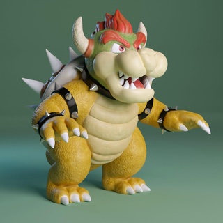 bowser Mario nintendo zelda Pokemon giocattolo collezione 3d print model - Mito3D