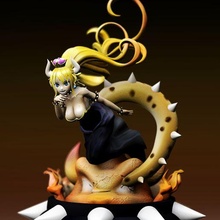 bowsette statue sculpture figure 3dprint 3dmodel mario dragon 3d print model - Mito3D