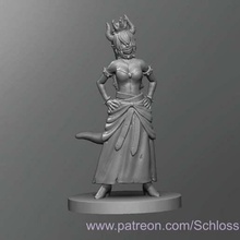 bowsette Spiel - Spielzeug tabletop dungeons dragons dnd 3d print model - Mito3D