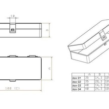 box casa 3d print model - Mito3D