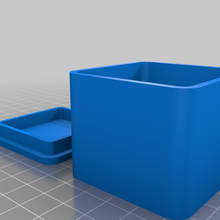 scatola personalizzato contenitori 3d print model - Mito3D