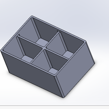 a caixa casa de armazenamento prática chá deco 3d print model - Mito3D