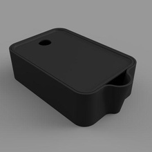 Box 017b Container Boxen Deckel Design Kunst Haushaltswaren Lager 3d print model - Mito3D