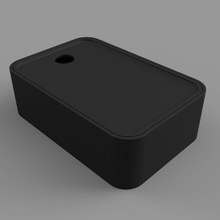 Box 017d Container Boxen Deckel Design Kunst Haushaltswaren Lager 3d print model - Mito3D