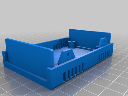 box 85 55 25 mm bottom pwm control customized electronics 3d print model - Mito3D