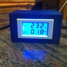 boîte de ampèremètre voltmètre outil le courant électrique l'électronique 3d print model - Mito3D