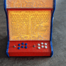 boîte arcade Bartop litho personnalisable 3d print model - Mito3D