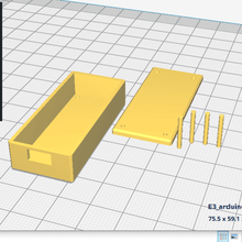caixa de arduino nano vários caso a 3d print model - Mito3D