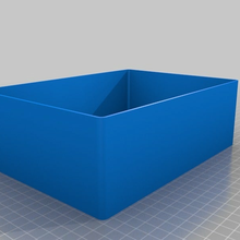 boîte belle personnalisé conteneurs 3d print model - Mito3D
