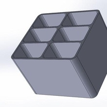 Kutu kutuları gadget makyaj kalem dolma tükenmez 3d print model - Mito3D