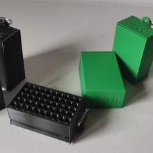 caixa balas 22lr 50 unidades 3d print model - Mito3D