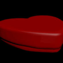 caja de chocolates art la joyas corazón 3d print model - Mito3D