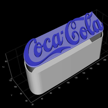 boîte coca Cola boite 3d print model - Mito3D