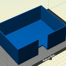 scatola din a6 carta ufficio attrezzature 3d print model - Mito3D