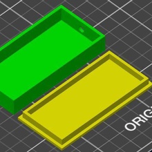 boîte de module électronique la maison décrochage le stockage 3d print model - Mito3D