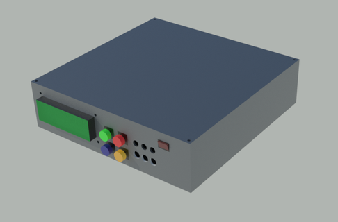 Box elektronisch Projekte Projekt Elektronik lcd Kreativität Arduino 3d print model - Mito3D