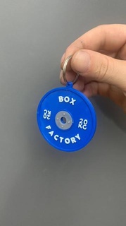 box factory discs weights crossfit gym 3d print model - Mito3D