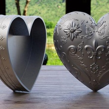 box form heart 3d print model - Mito3D