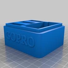 box gopro hero 4 hand_tools 3d print model - Mito3D