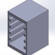 box hhd hard disk drive enclosure store 3d print model - Mito3D